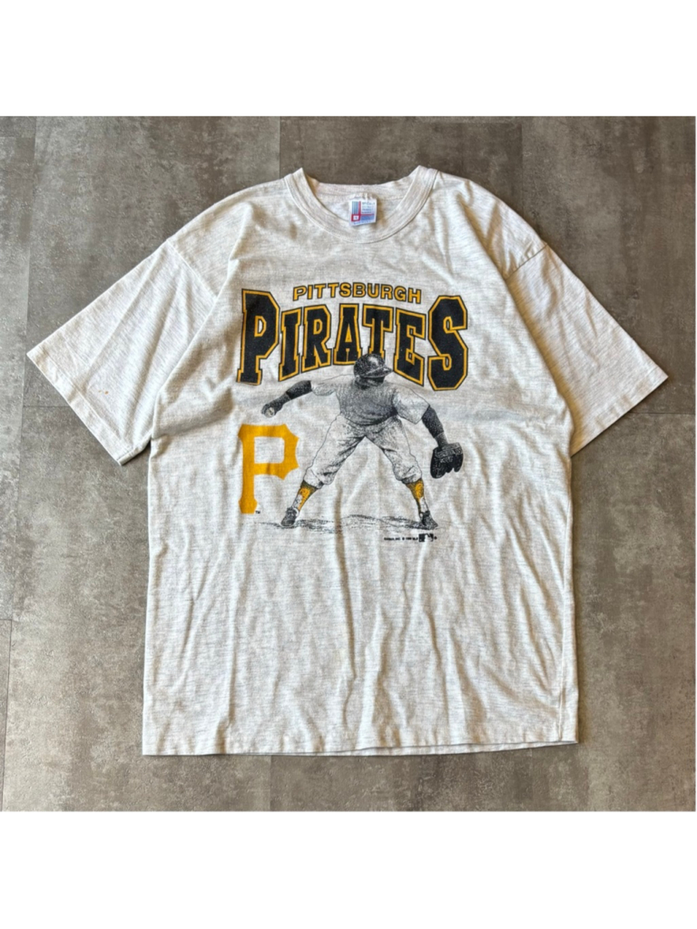 Vintage 1990 Pittsburgh Pirates Shirt Mens Large Made in USA